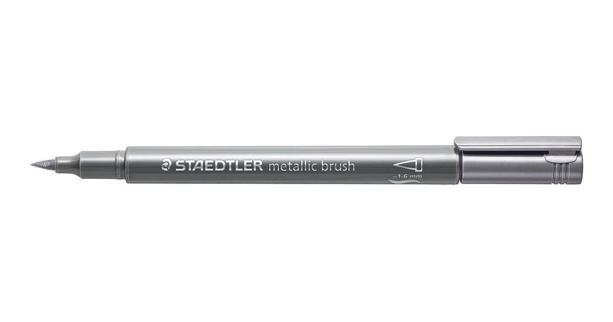 MARCATORE METALLICO BRUSH ARGENTO STAEDTLER