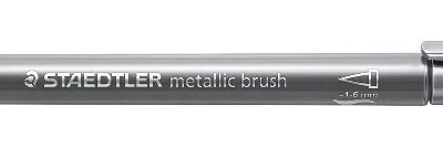 MARCATORE METALLICO BRUSH ARGENTO STAEDTLER