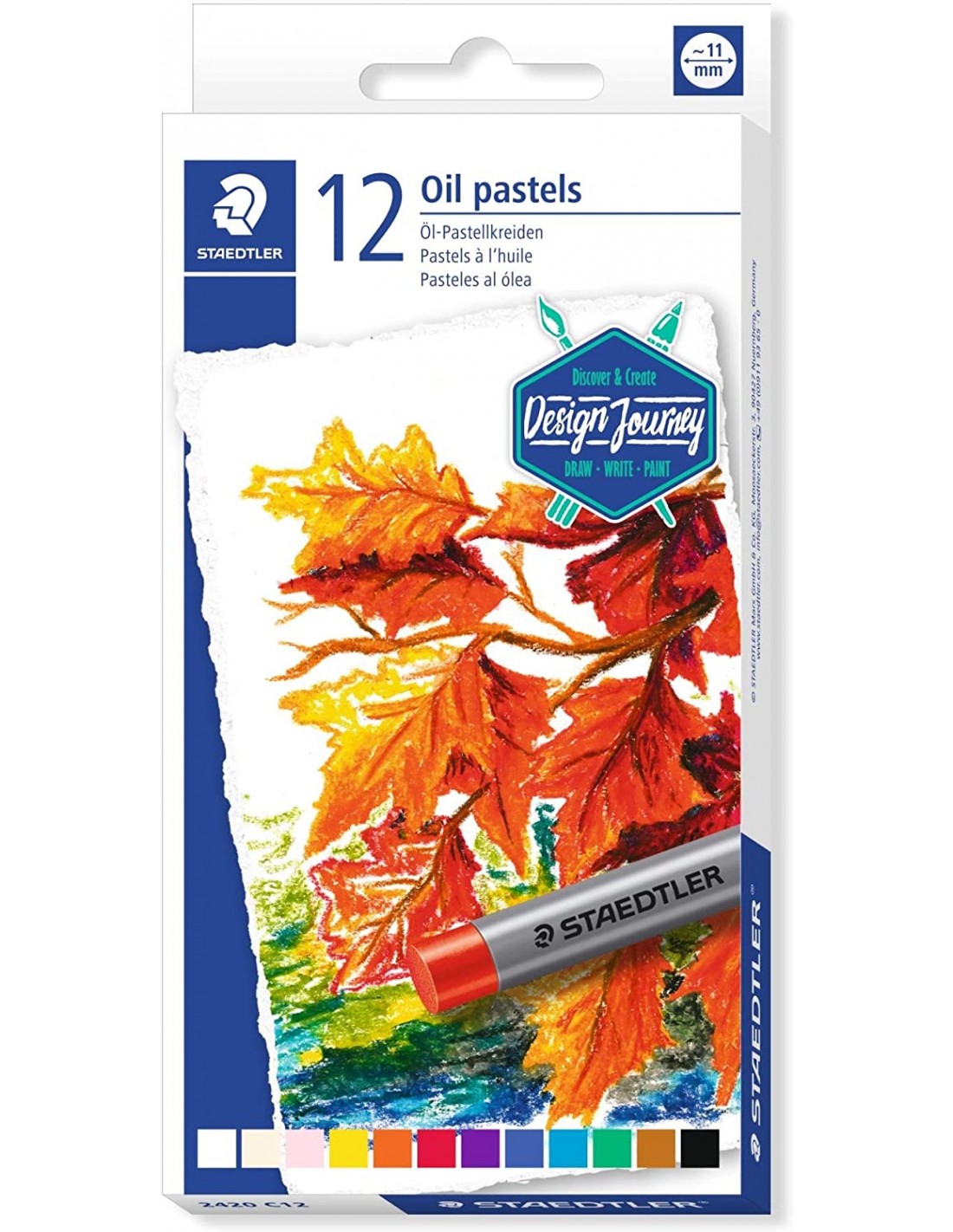 PASTELLI OLIO STAEDTLER ALTA QUALITA' / 12 Immagine principale del prodotto