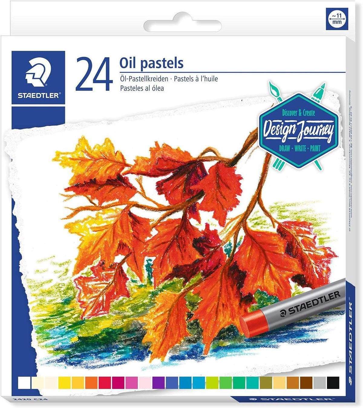 PASTELLI OLIO STAEDTLER ALTA QUALITA' /24 Immagine principale del prodotto