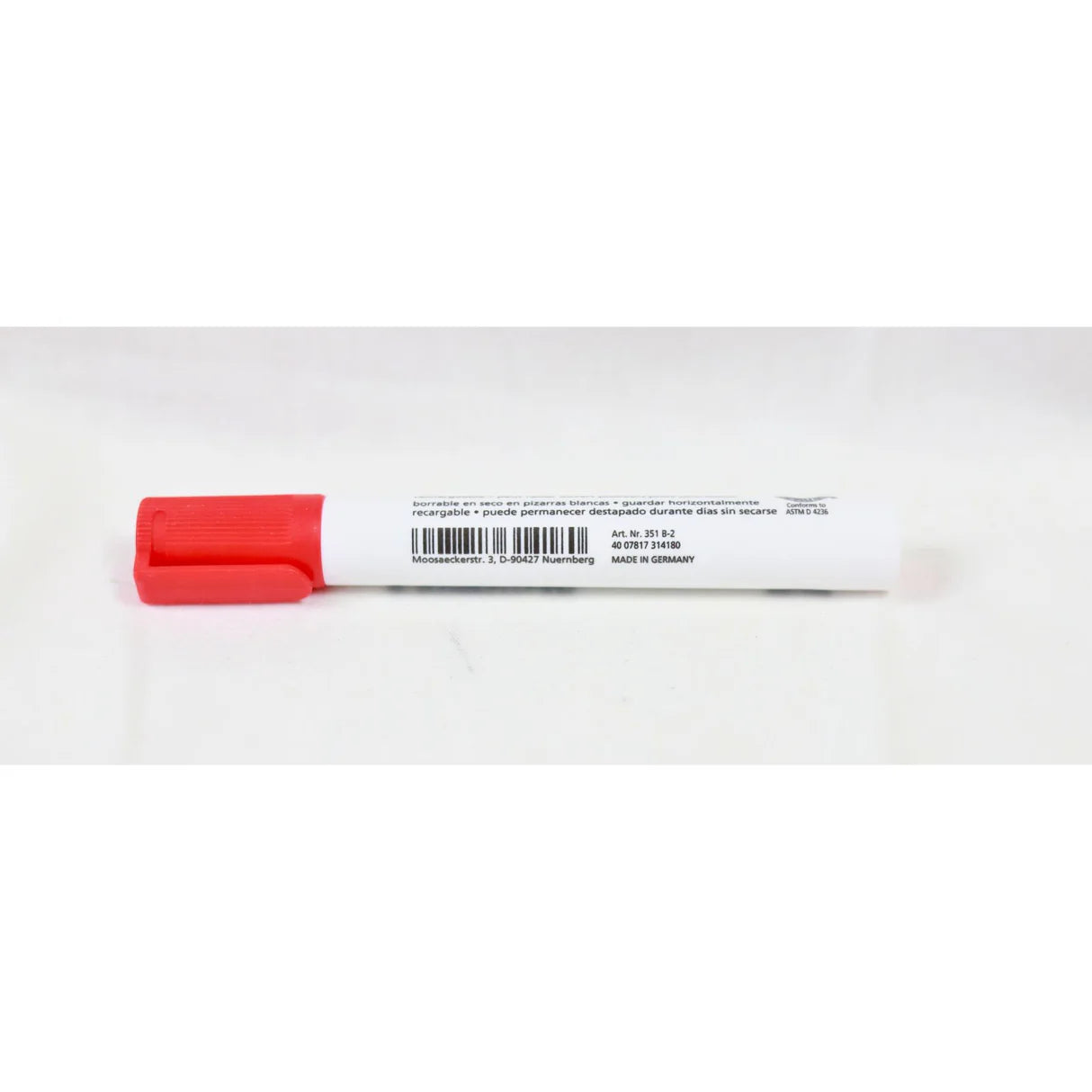 MARKER LAVAGNA PS LUMOCOLOR STAEDTLER ROSSO