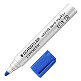 MARKER LAVAGNA PUNTA TONDA LUMOCOLOR STAEDTLER BLU