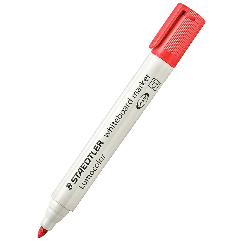 MARKER LAVAGNA PUNTA TONDA LUMOCOLOR STAEDTLER ROSSO Immagine secondaria del prodotto