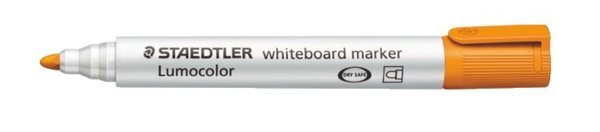 MARKER LAVAGNA PUNTA TONDA LUMOCOLOR STAEDTLER ARANCIONE
