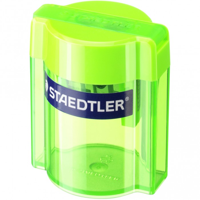 TEMPERAMATITE CON SERBATOIO 2 FORO STAEDTLER COLORI ASS.