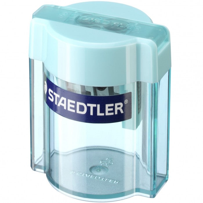 TEMPERAMATITE CON SERBATOIO 2 FORO STAEDTLER COLORI ASS.
