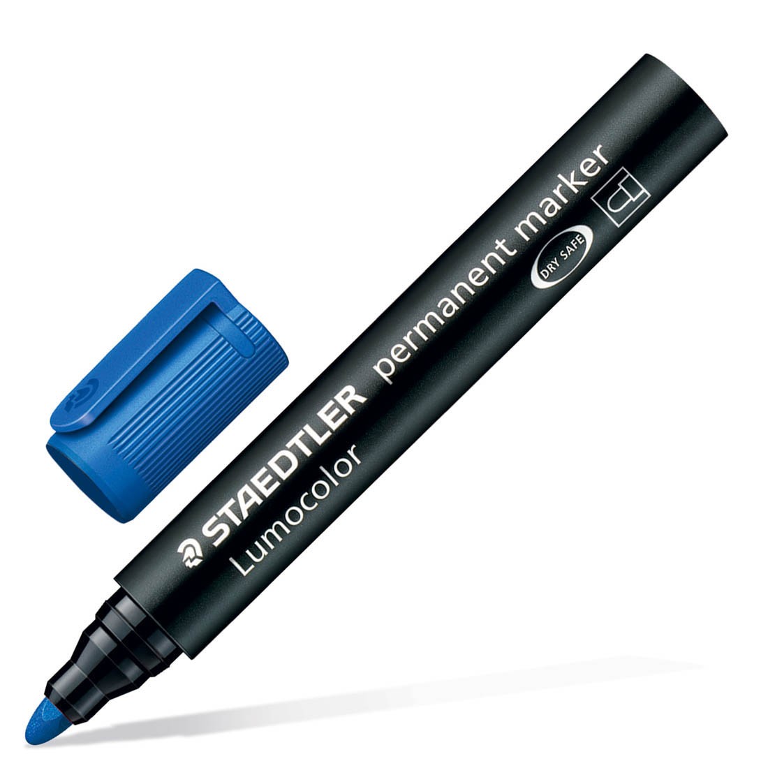MARKER LUMOCOLOR PERMANENT STAEDTLER BLU