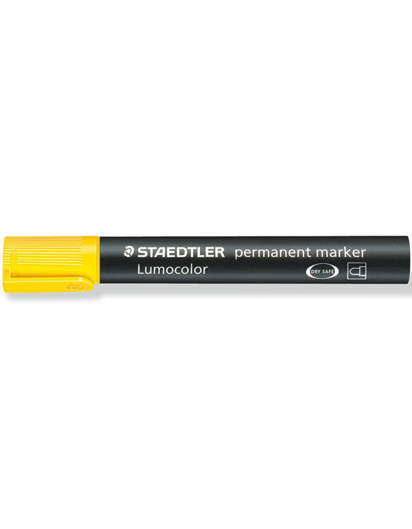 MARKER LUMOCOLOR PERMANENT STAEDTLER GIALLO