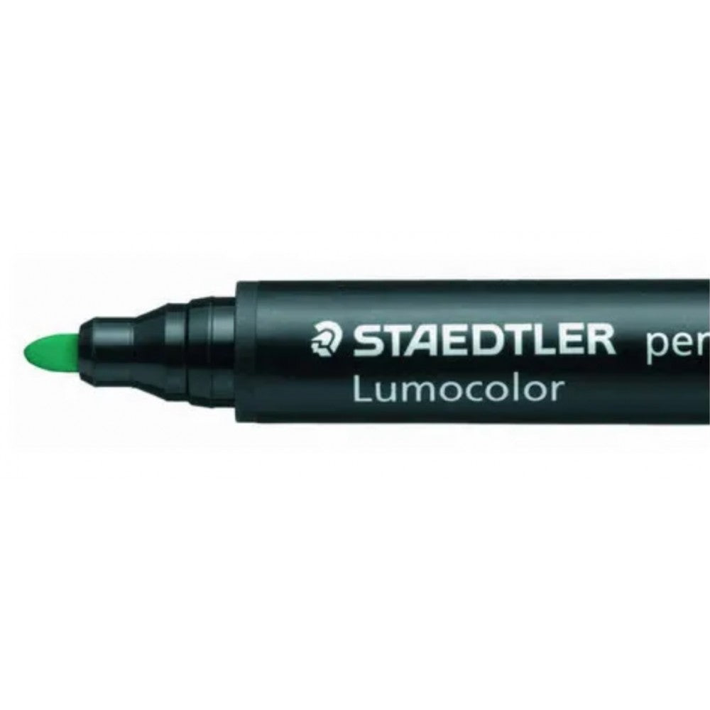 MARKER LUMOCOLOR PERMANENT STAEDTLER VERDE