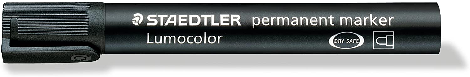 MARKER LUMOCOLOR PERMANENT STAEDTLER NERO