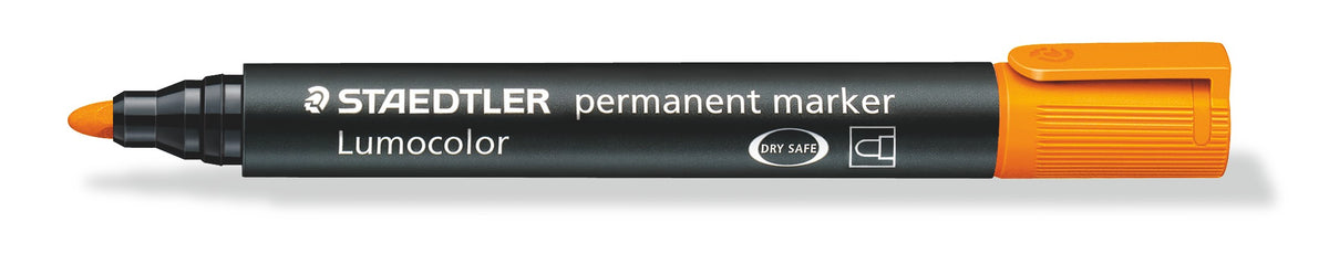 MARKER LUMOCOLOR PERMANENT STAEDTLER ARANCIONE