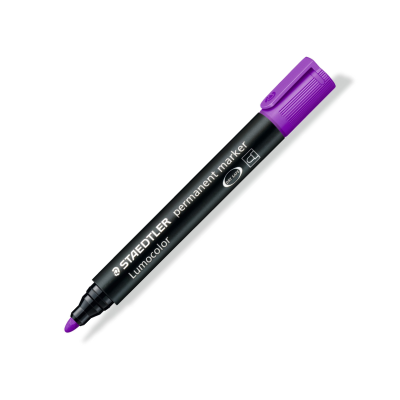 MARKER LUMOCOLOR PERMANENT STAEDTLER VIOLA