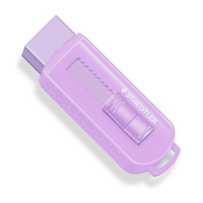 GOMMA  STAEDTLER CON ASTUCCIO RETRATTILE COLORI PASTELLO Immagine secondaria del prodotto