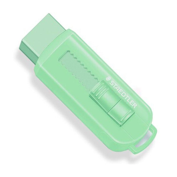 GOMMA  STAEDTLER CON ASTUCCIO RETRATTILE COLORI PASTELLO