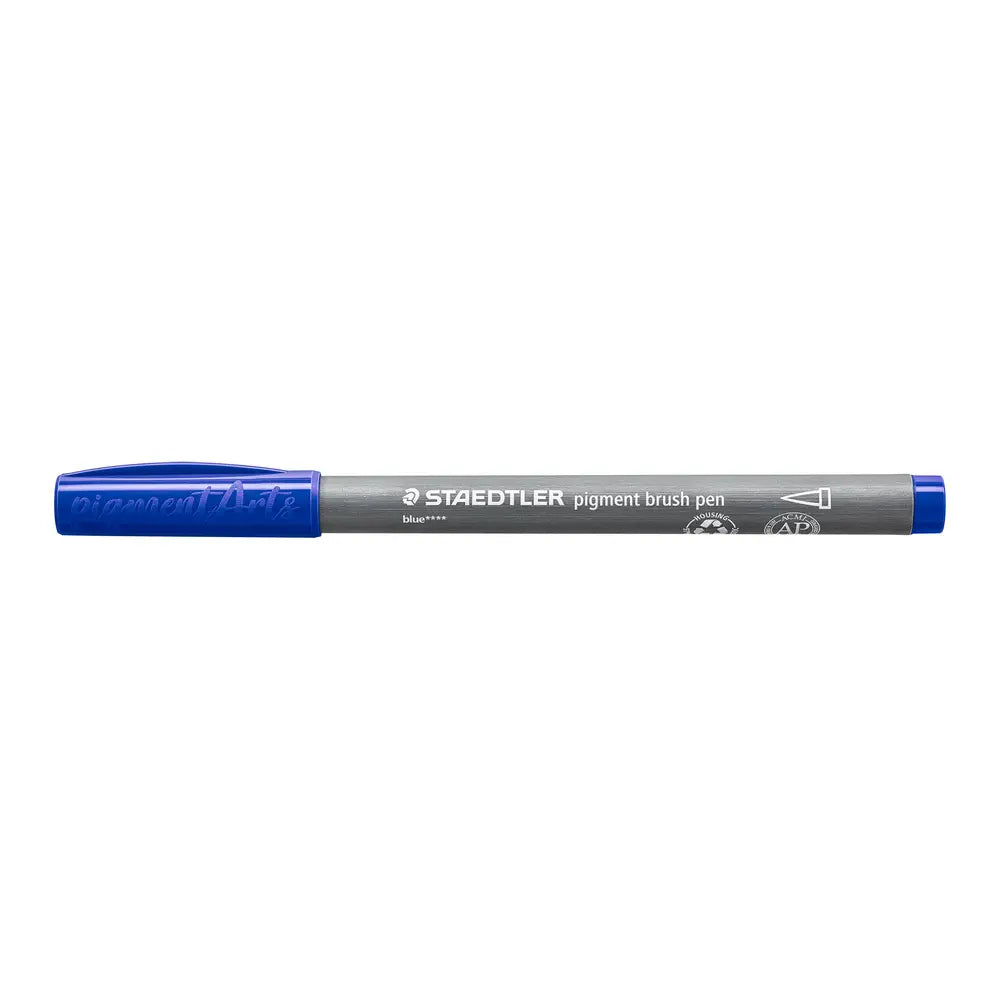 PENNA BRUSH PIGMENT STAEDTLER BLU