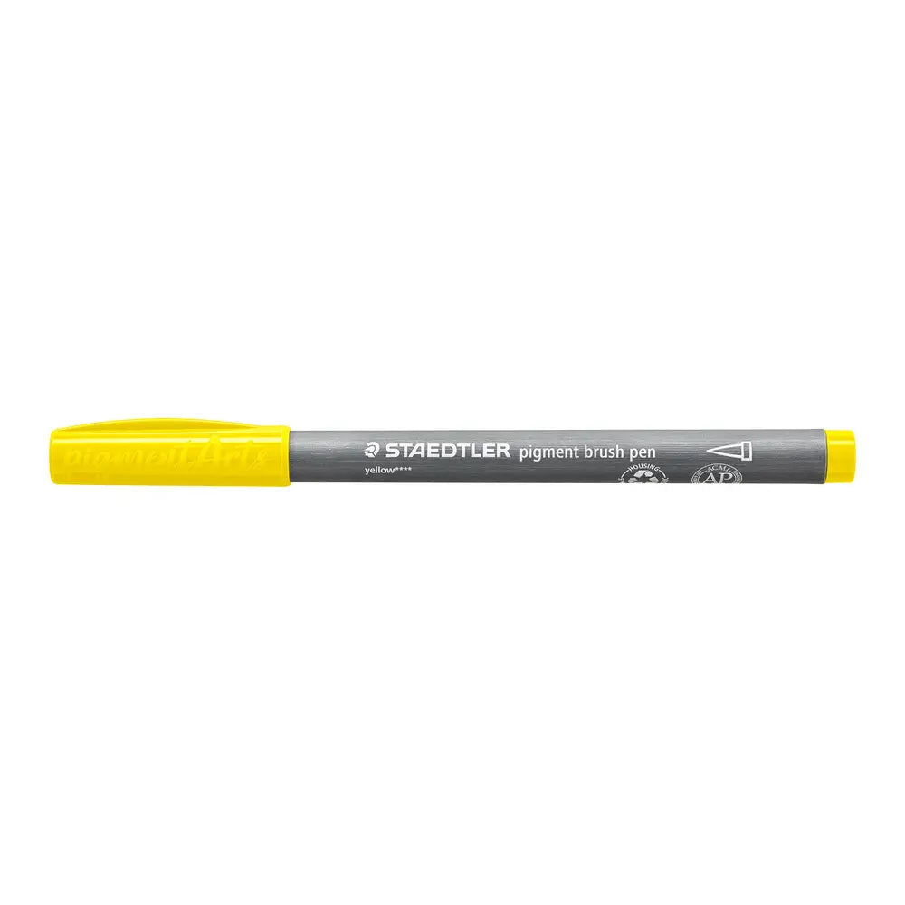 PENNA BRUSH PIGMENT STAEDTLER GIALLO