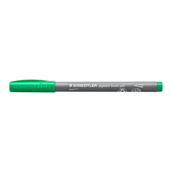 PENNA BRUSH PIGMENT STAEDTLER VERDE