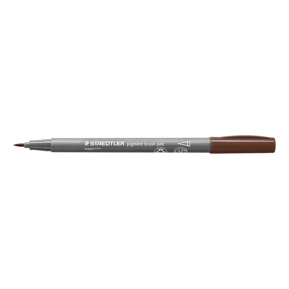 PENNA BRUSH PIGMENT STAEDTLER MARRONE Immagine principale del prodotto