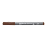PENNA BRUSH PIGMENT STAEDTLER MARRONE