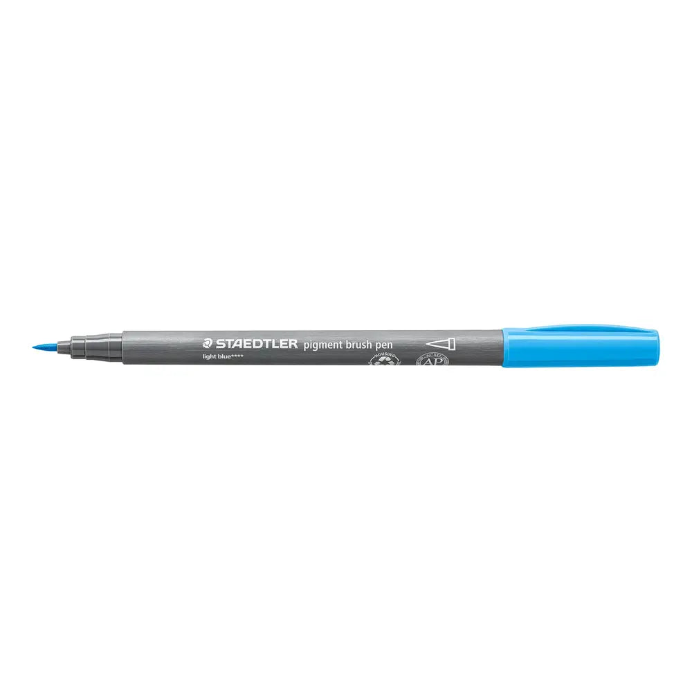 PENNA BRUSH PIGMENT STAEDTLER AZZURRO