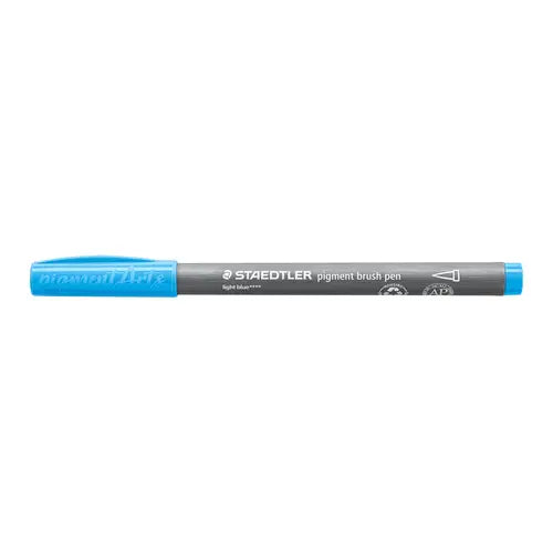 PENNA BRUSH PIGMENT STAEDTLER AZZURRO