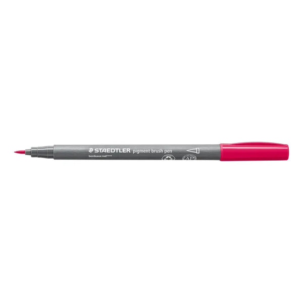 PENNA BRUSH PIGMENT STAEDTLER BORDEAUX