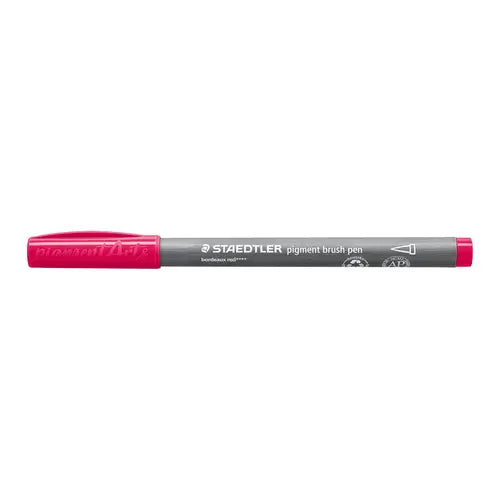 PENNA BRUSH PIGMENT STAEDTLER BORDEAUX