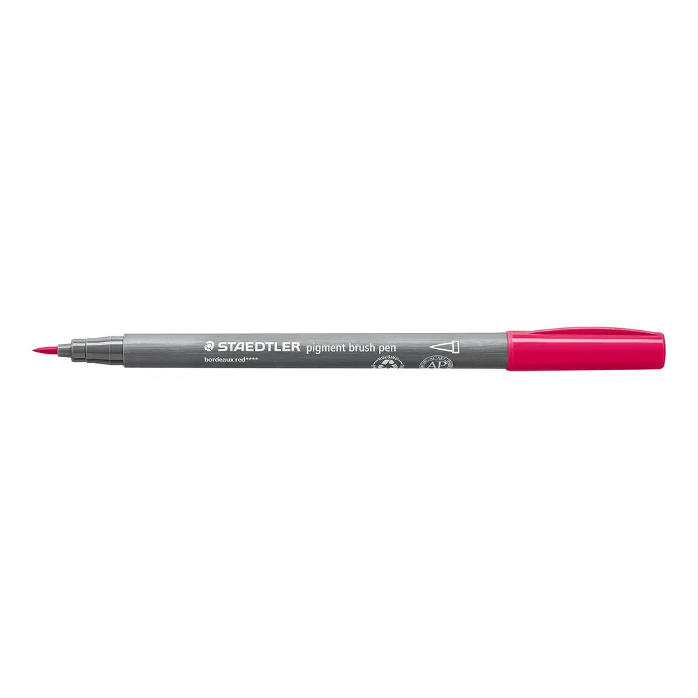 PENNA BRUSH PIGMENT STAEDTLER BORDEAUX