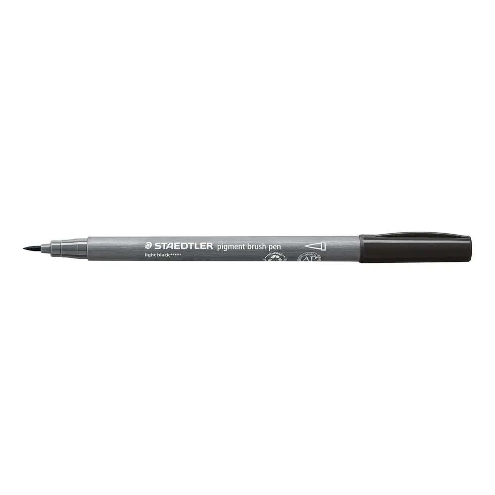 PENNA BRUSH PIGMENT STAEDTLER NERO CHIARO Immagine principale del prodotto