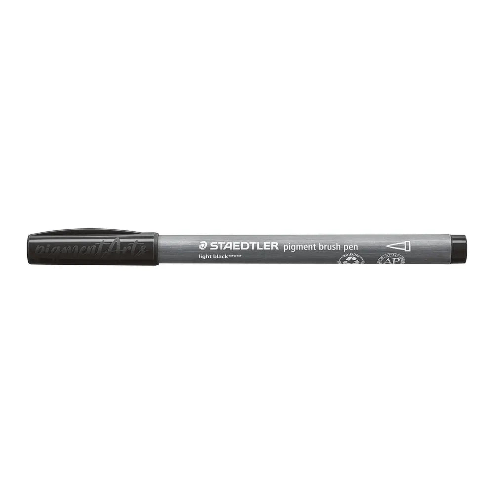 PENNA BRUSH PIGMENT STAEDTLER NERO CHIARO