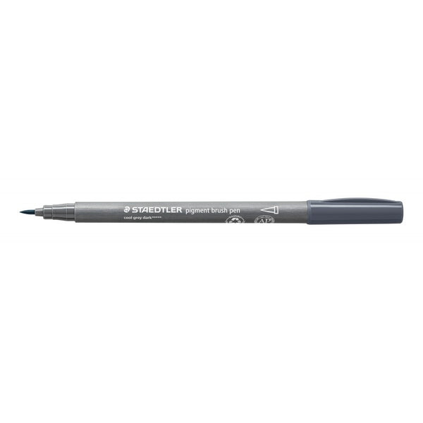 PENNA BRUSH PIGMENT STAEDTLER GRIGIO