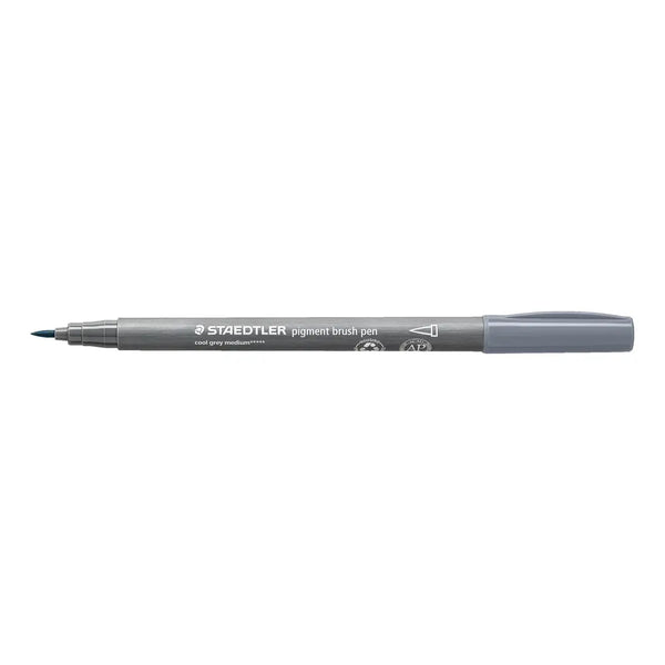 PENNA BRUSH PIGMENT STAEDTLER GRIGIO MEDIO