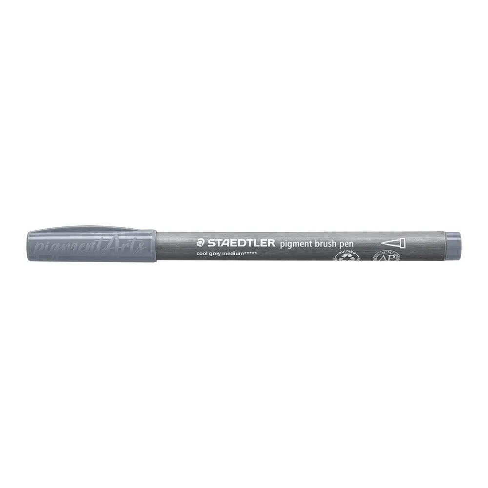 PENNA BRUSH PIGMENT STAEDTLER GRIGIO MEDIO