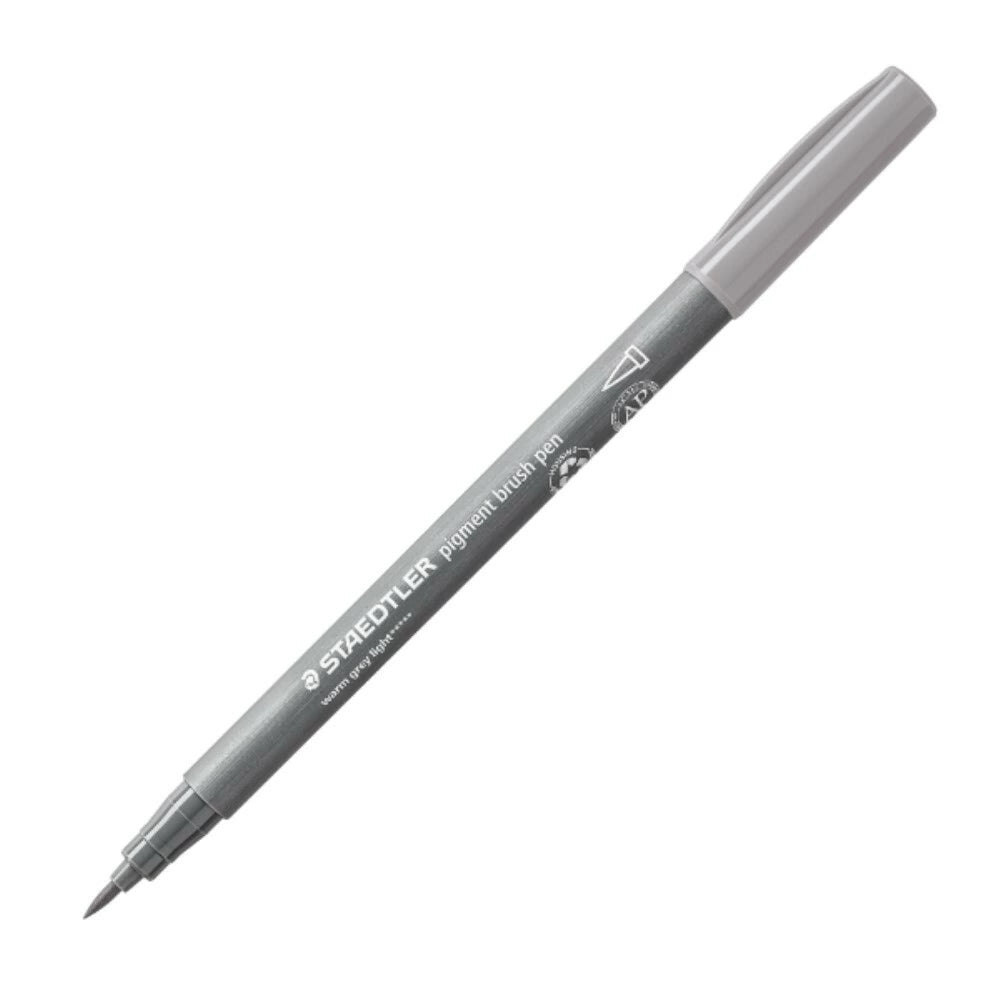 PENNA BRUSH PIGMENT STAEDTLER GRIGIO CHIARO