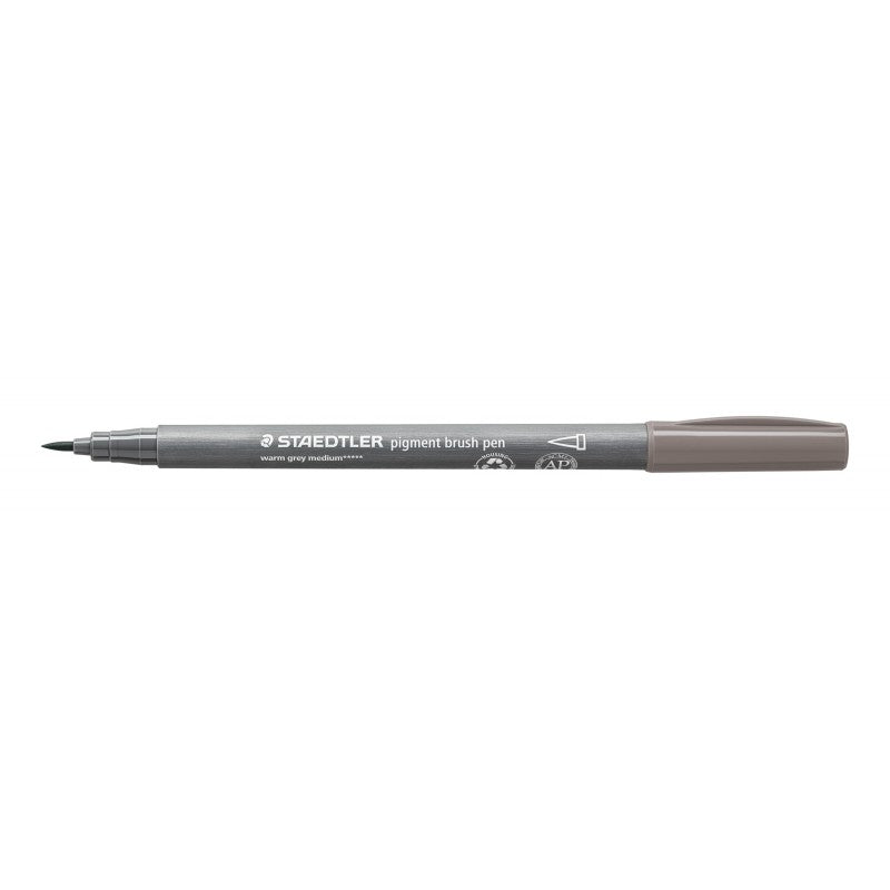 PENNA BRUSH PIGMENT STAEDTLER GRIGIO WARM MEDIO Immagine principale del prodotto