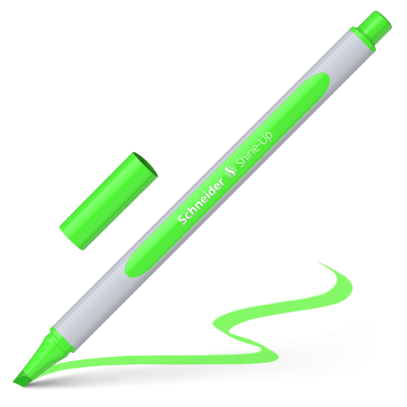 EVIDENZIATORE SCHNEIDER SHINE-UP CONF. 4 PEZZI