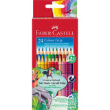 MATITE COLORATE GRIP FABER CASTELL/24