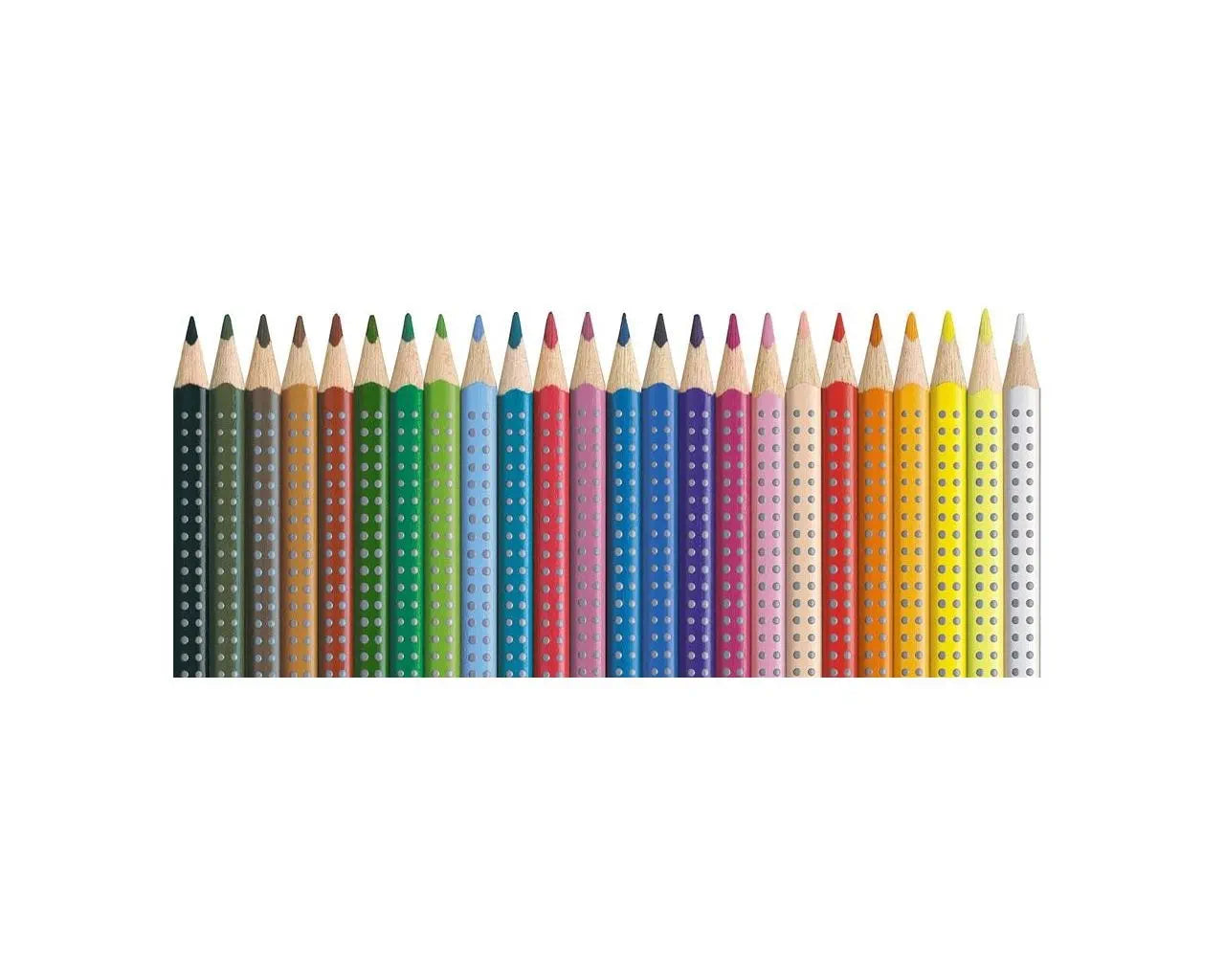 MATITE COLORATE GRIP FABER CASTELL/24