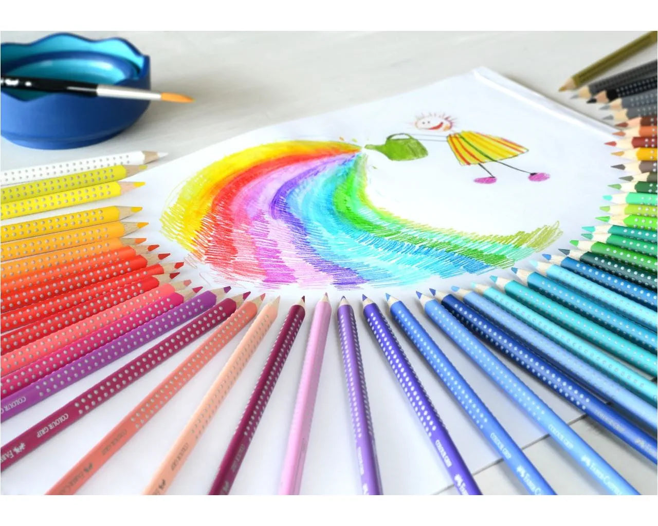 MATITE COLORATE GRIP FABER CASTELL /48