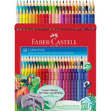 MATITE COLORATE GRIP FABER CASTELL /48