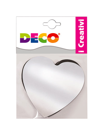 SPECCHIO CUORE CM.10 - BUSTA 4 PZ.