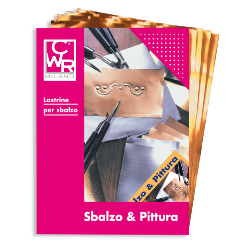 113/3&nbsp; &nbsp; &nbsp; &nbsp; &nbsp; &nbsp; &nbsp; &nbsp;LASTRINE ALLUMINIO/RAME - CONF. 12 PZ. 15X30 Immagine principale del prodotto