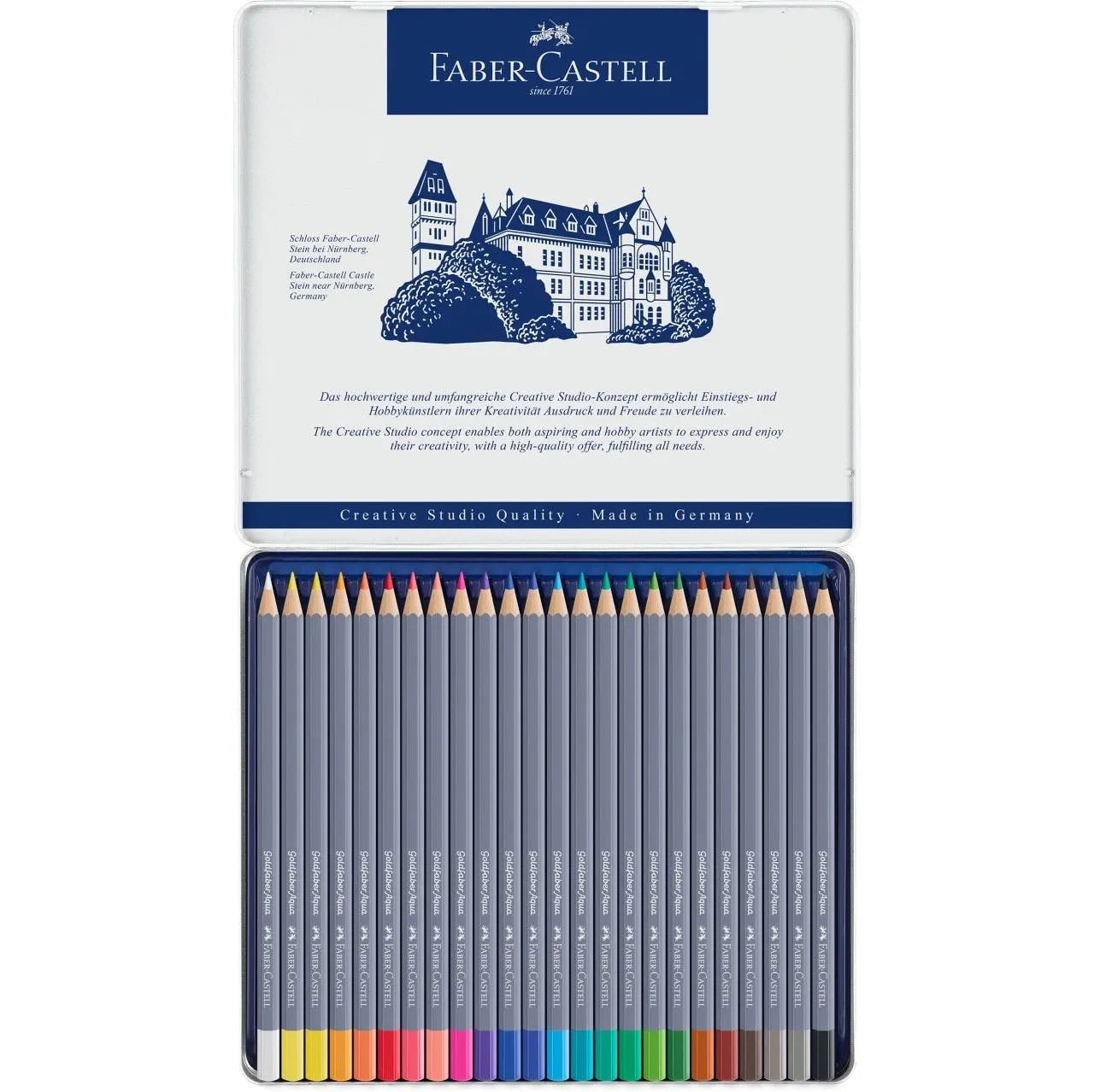 PASTELLI ACQUARELLABILI FABER CASTELL GOLDFABER / 24