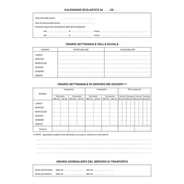 REGISTRO CON BAMBINA - SCUOLA INFANZIA - 52 PAG.