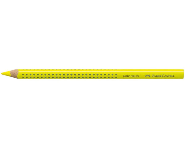 MATITE JUMBO GRIP NEON GIALLO FABER CASTELL