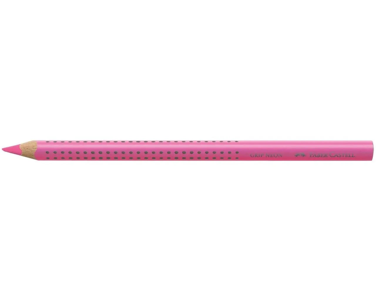 MATITE JUMBO GRIP NEON ROSA FABER CASTELL