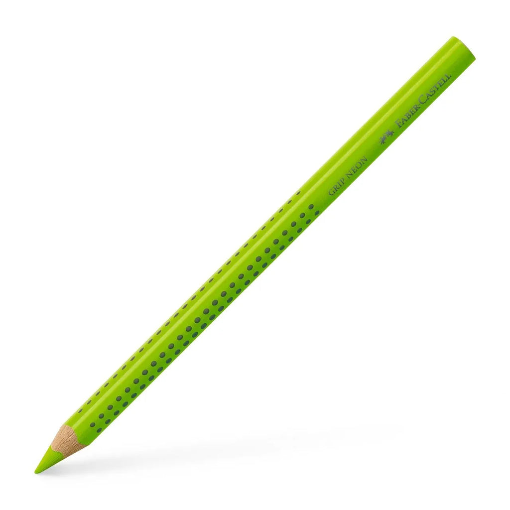 MATITE JUMBO GRIP NEON VERDE FABER CASTELL