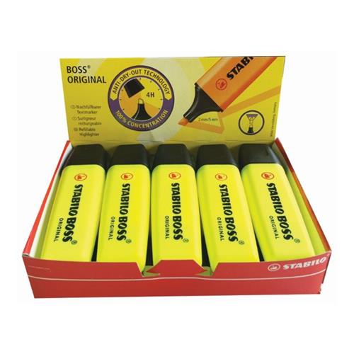 EVIDENZIATORE STABILO BO GIALLO/ 10