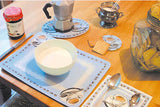 SUGHERO - SET 10 TOVAGLIETTE + 10 SOTTOBICCHIERI