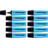 EVIDENZIATORE STABILO BOSS BLU / 10